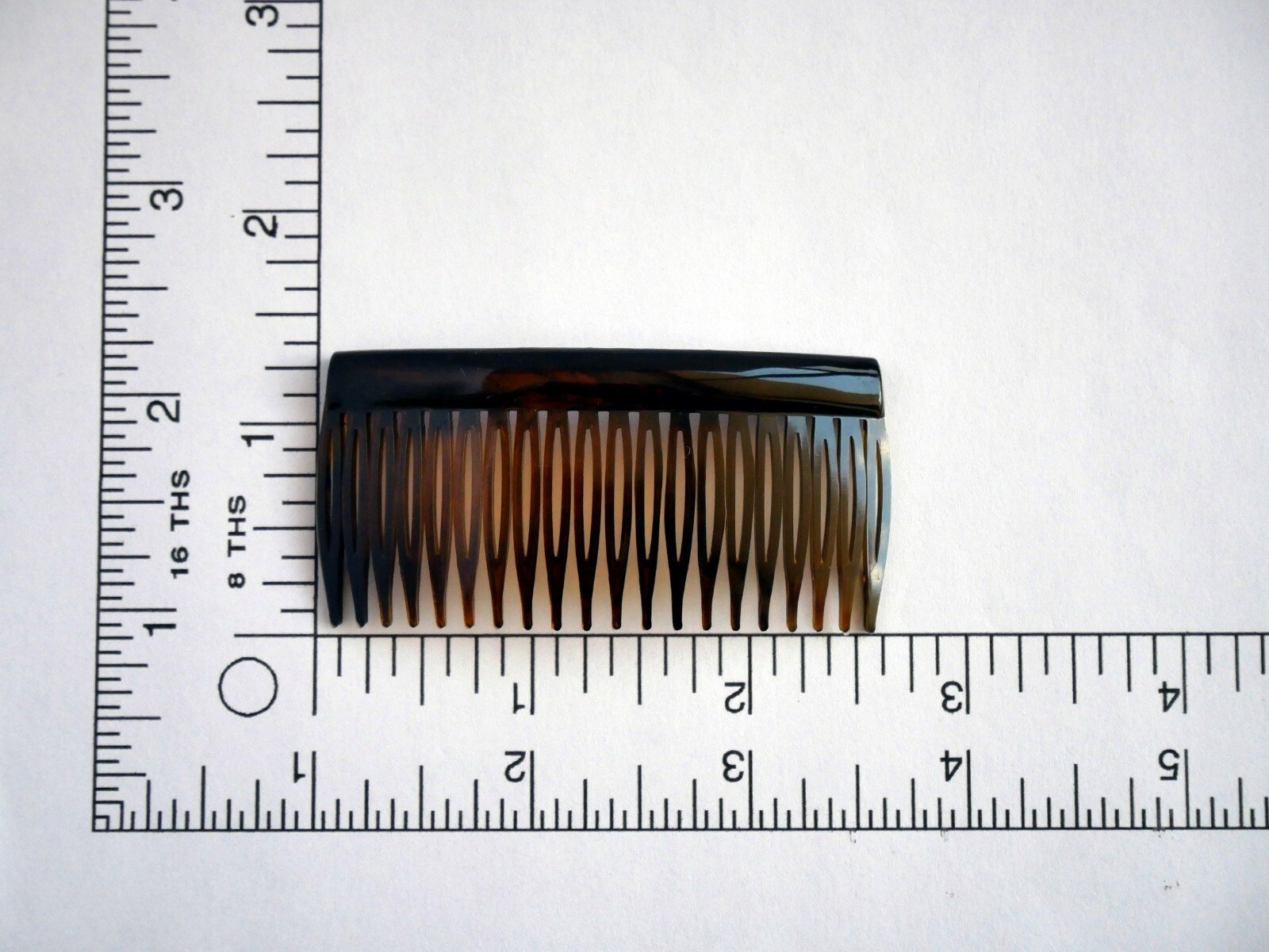 4 Combs x Good Hair Days 2 3/4″ Dark Brown Side comb Hair comb Made in USA 42211