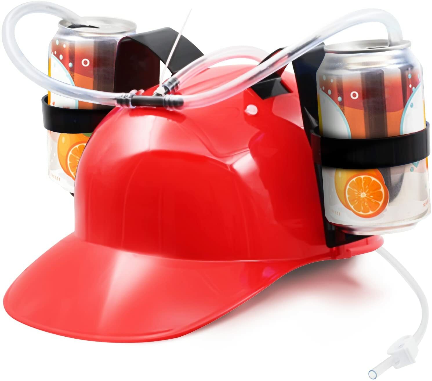 Drinking Helmet – Can Holder Cap Drinker Favor Hat Party Fun Beverage Gadgets
