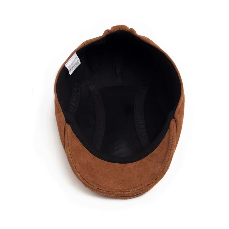 Hat Herringbone Ivy Hat Wool Stripe Gatsby Cap Golf Driving Flat Cabbie Newsboy