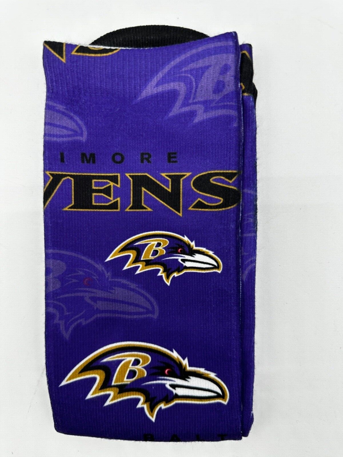 NEW ONE PAIR MENS “FOR BARE FEET” CREW SOCKS ALL 32 FOOTBALL TEAMS 10-13
