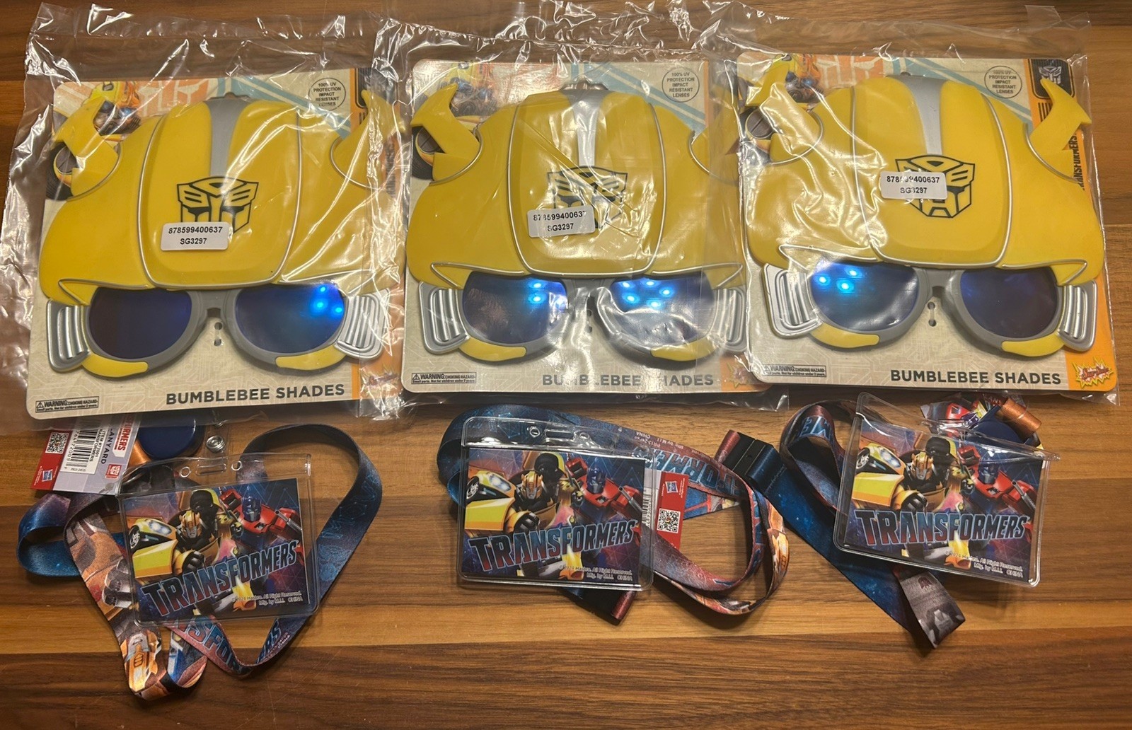 Transformers Bumble Bee Sunstaches 100% UV400 Protection