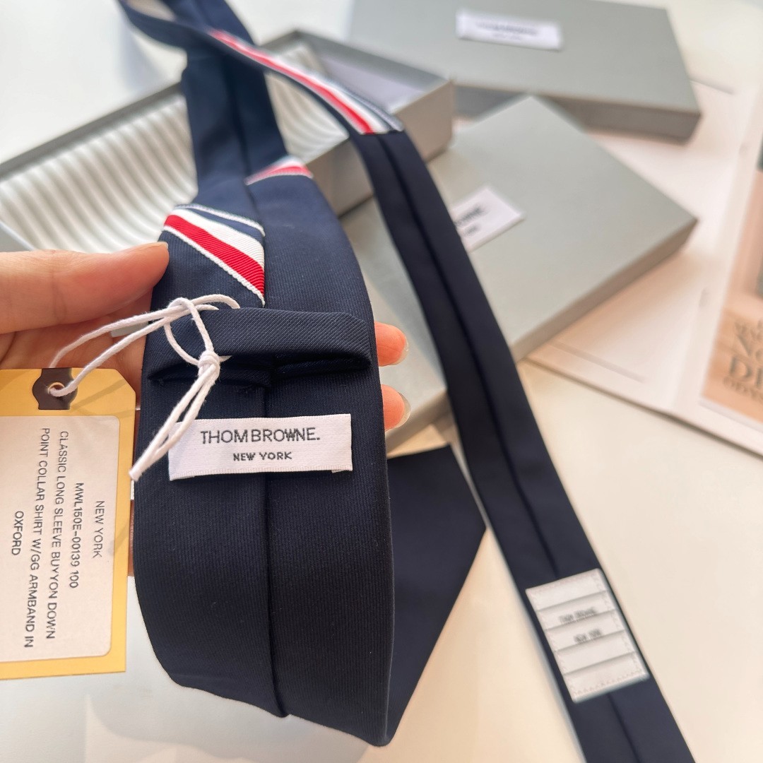 Thom Browne Men’s Wool Tie
