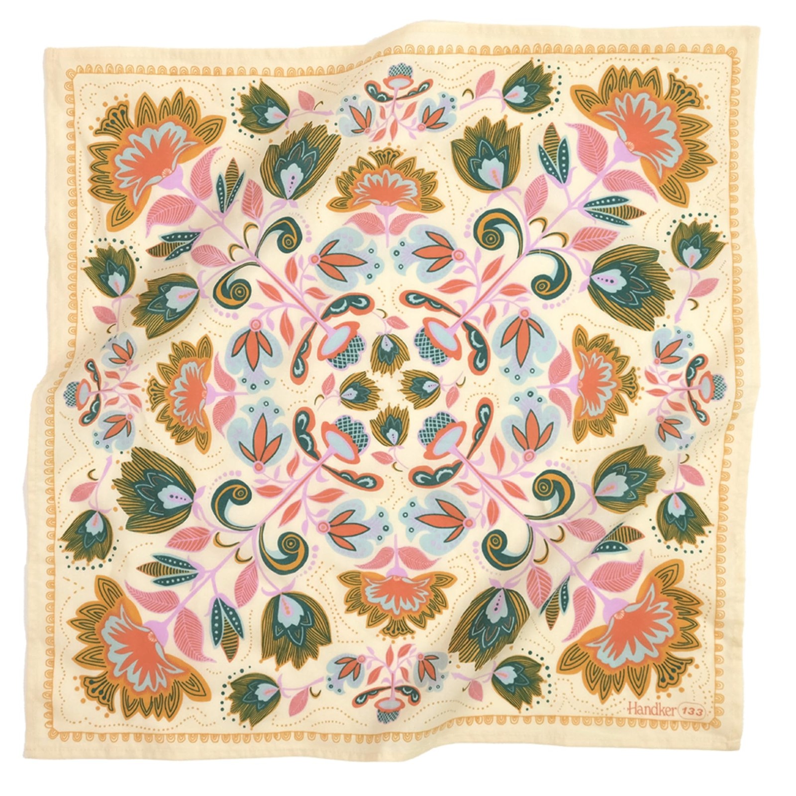 Ingrid Bandana 22”x22 Premium Cotton Bandana for Women & Men – Wearable Multi…