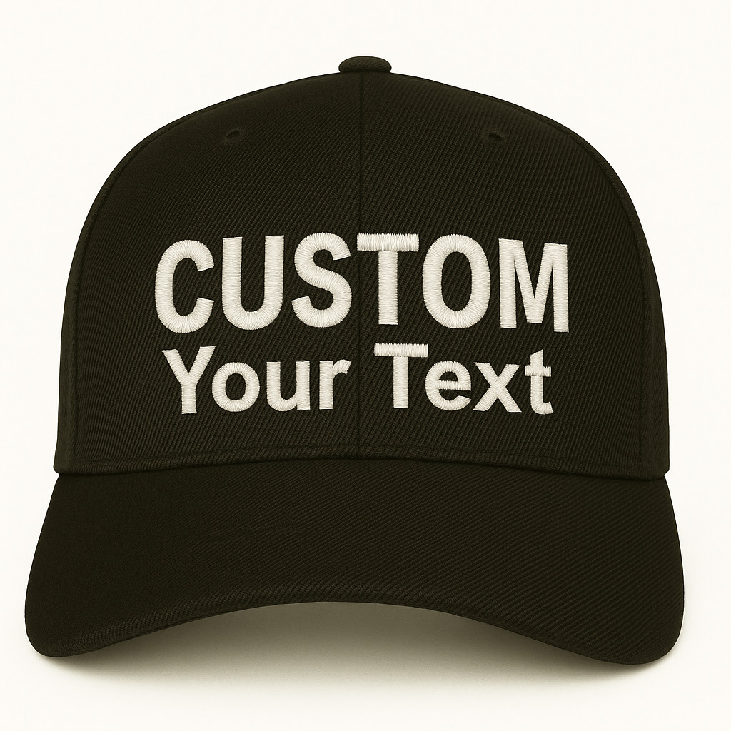 Custom Embroidered Baseball Cap Personalized Text Dad Hat with Your Own Message