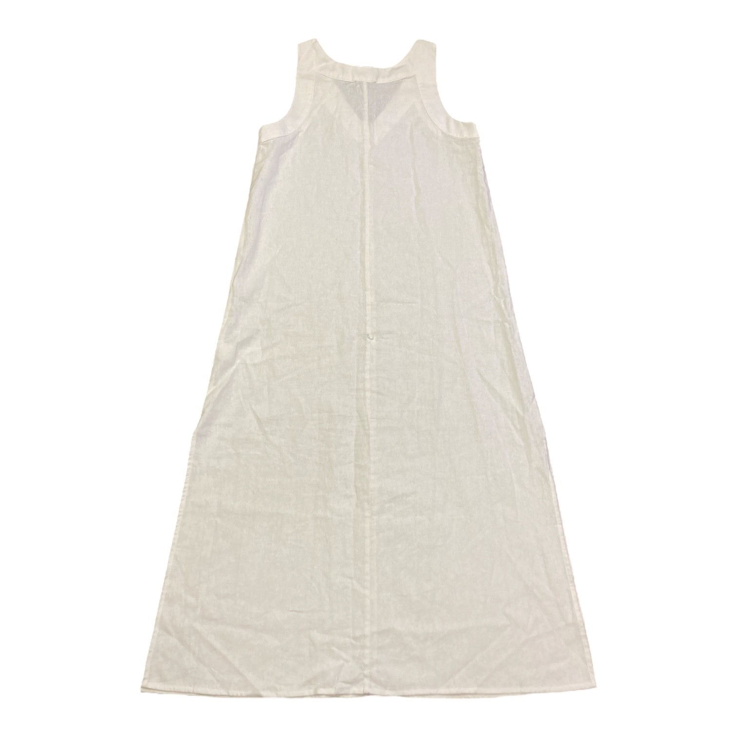 DKNY Women’s Breathable Side Slits Pullover Soft Linen A Line Summer Dress