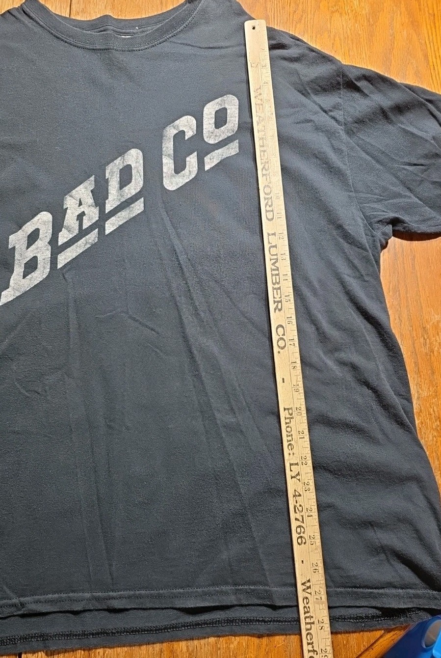 Bad Co Men’s Black Graphic Short Sleeve T-Shirt – Size XLarge Y2K Vintage Tee