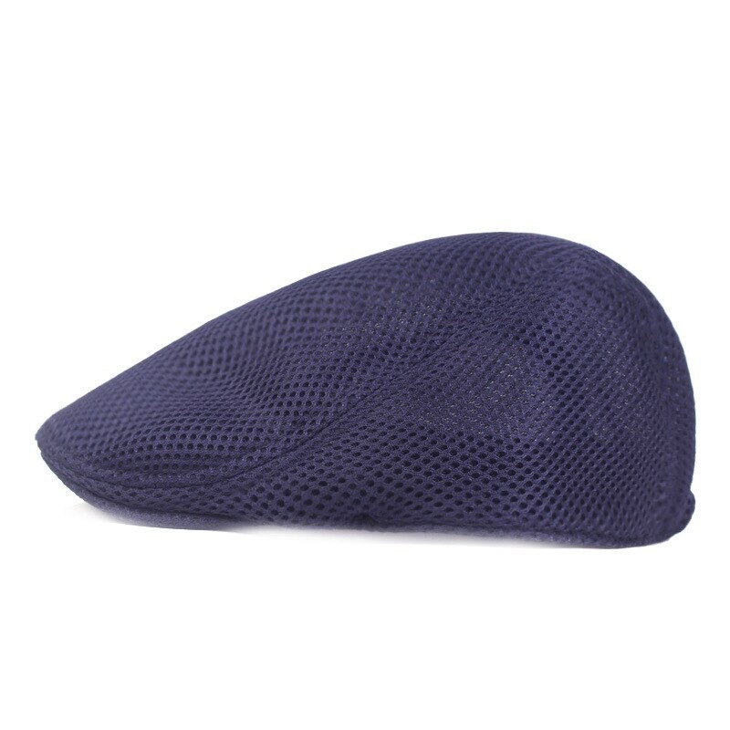 Duck Mesh Summer Gatsby Cap Mens Ivy Hat Golf Driving Sun Flat Cabbie Newsboy
