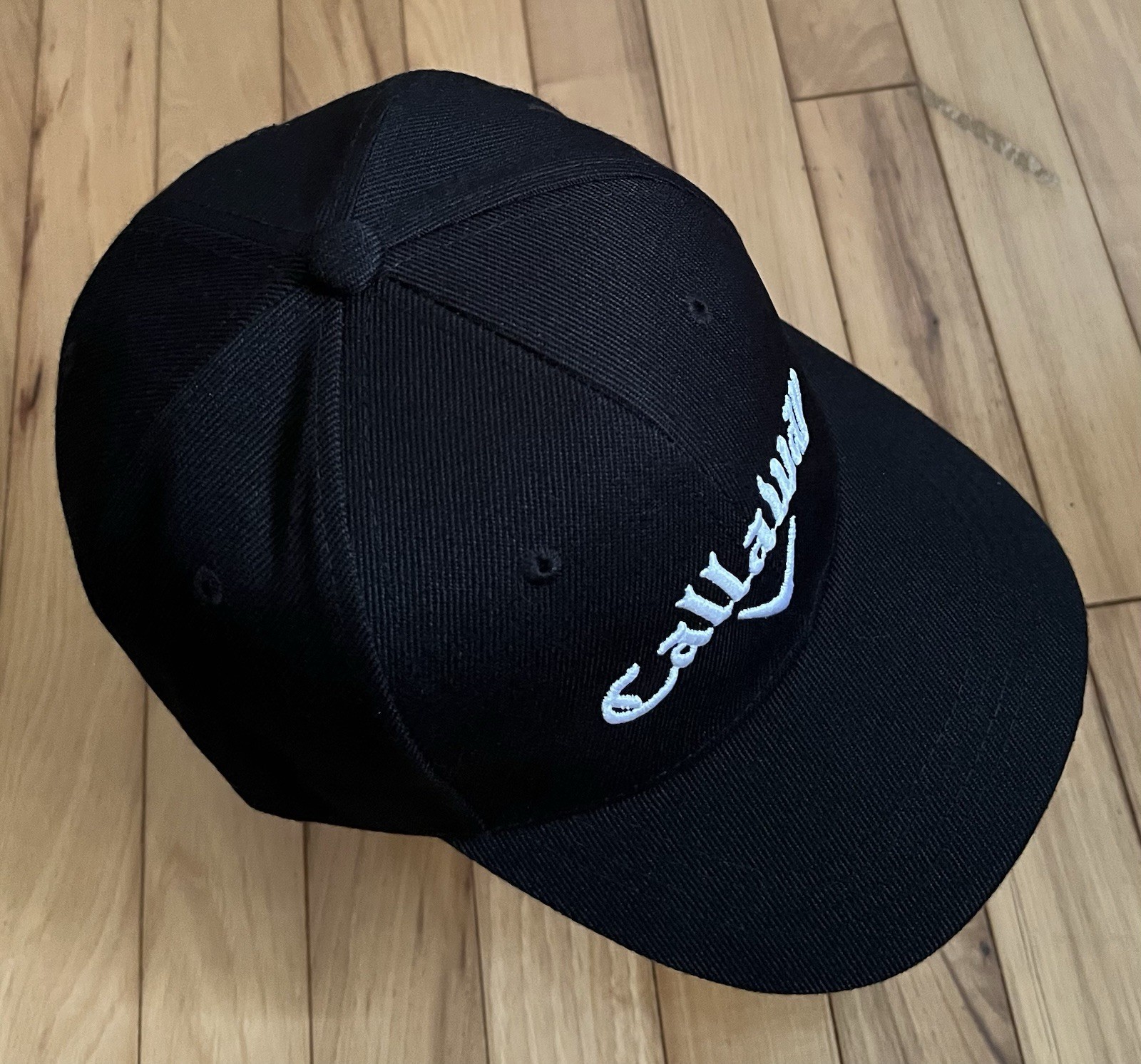 Callaway Black Baseball Cap. Hat. *** A hat worth more than its price.