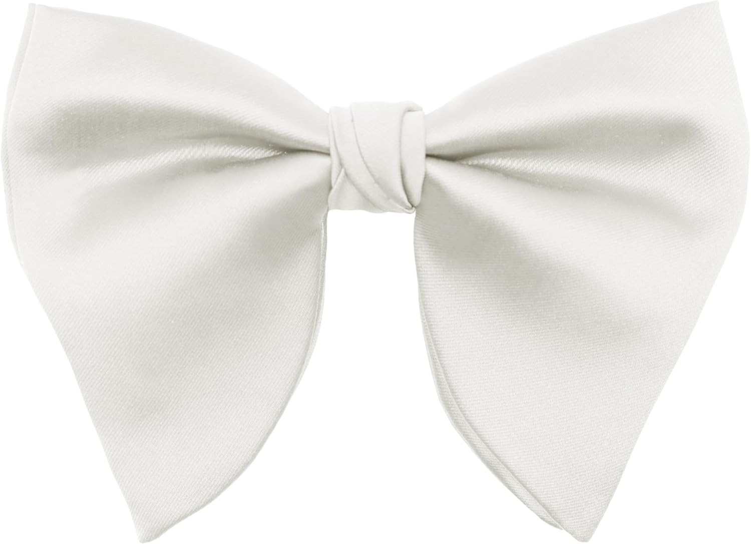 Black Bow Ties for Men Solid Color Pre-Tied Adjustable Bowtie Clip on Bow Tie Fo