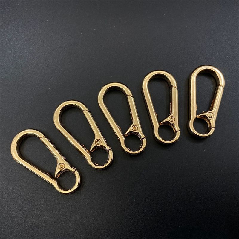 Spring Metal Car Key Ring Waist Hanging Buckle Men and Women Key Pendants