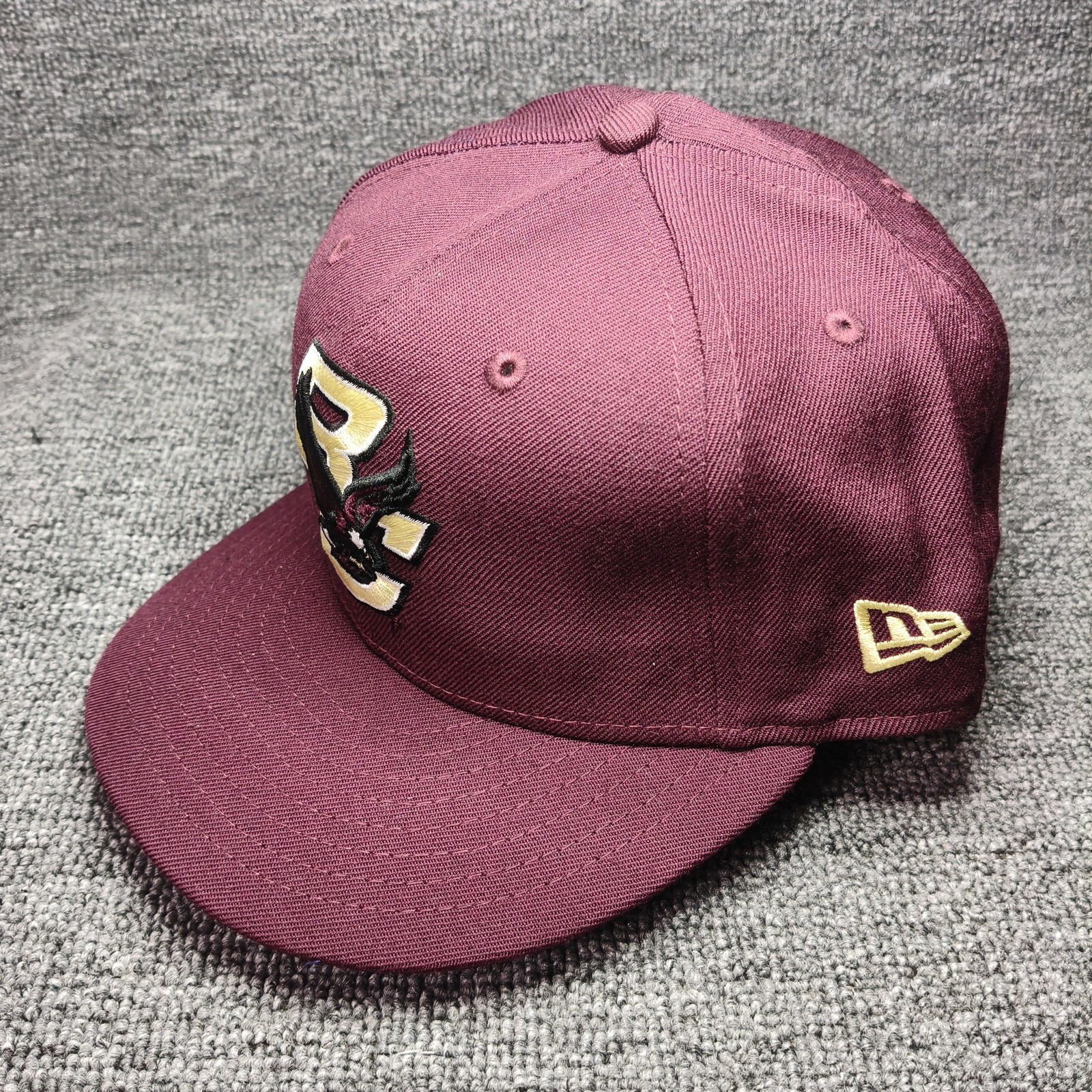 New Era Boston College Eagles 59FIFTY Fitted Maroon Hat 7 5 8