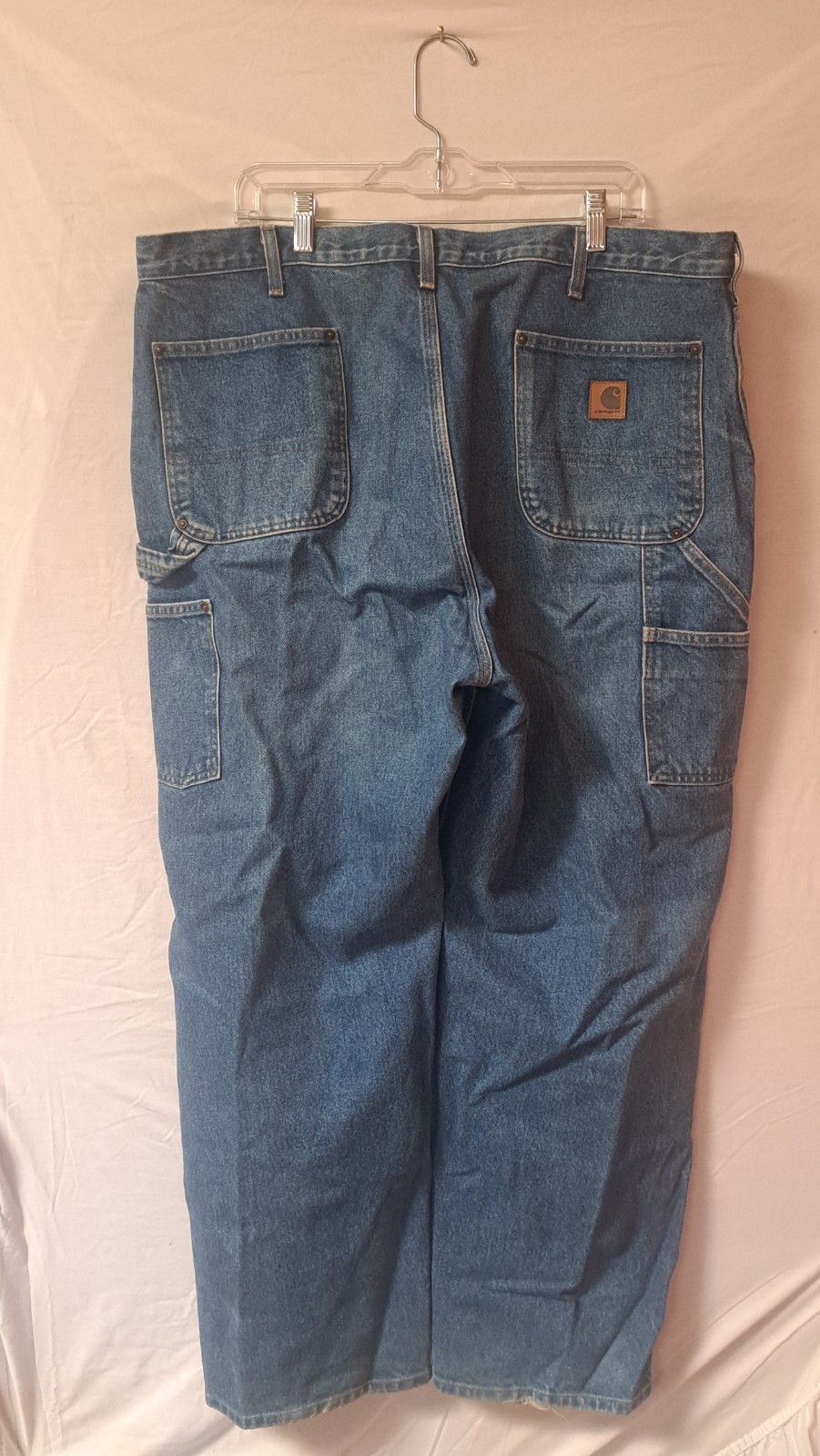 Carhartt Double Front Work Pant Indigo 40×32 *See description