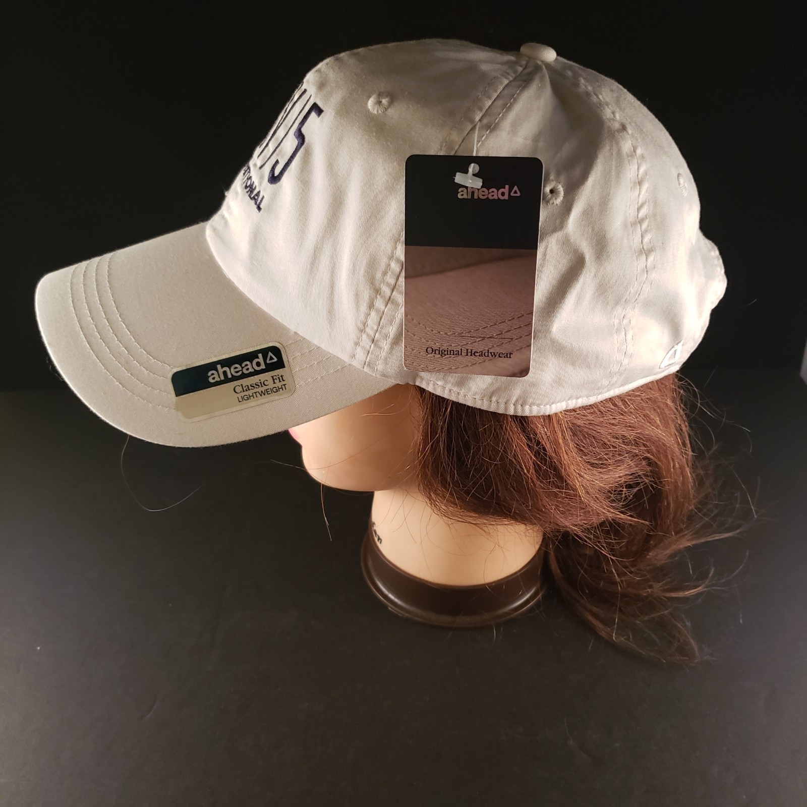 NV5 Golf Invitational AHEAD White Cap Hat NWT