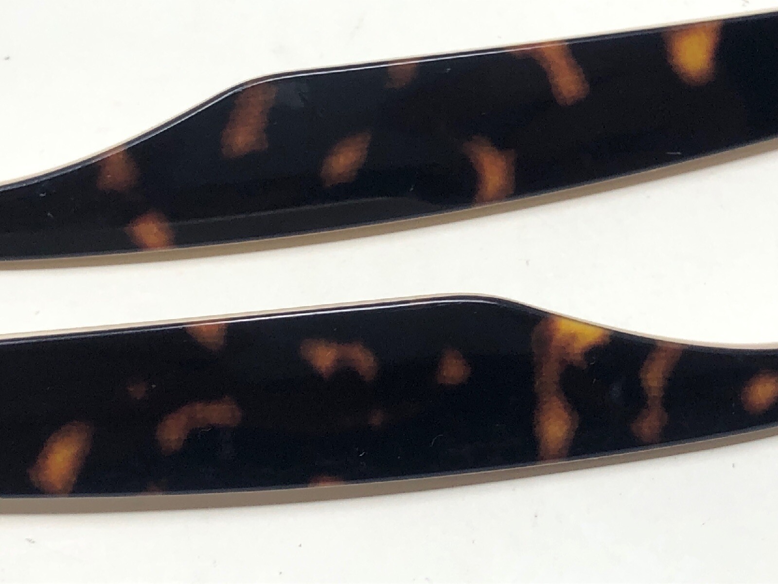 Authentic Temple Replacement PARTS Ray Ban RB2132 6012 Tortoise Tan VX41