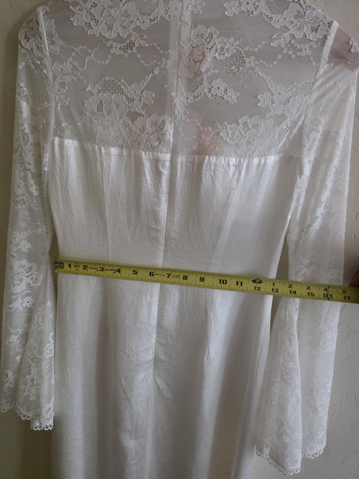 NWT LaceMade Moonlight Hera Dress Lace Victorian Edwardian White Size Small Lace