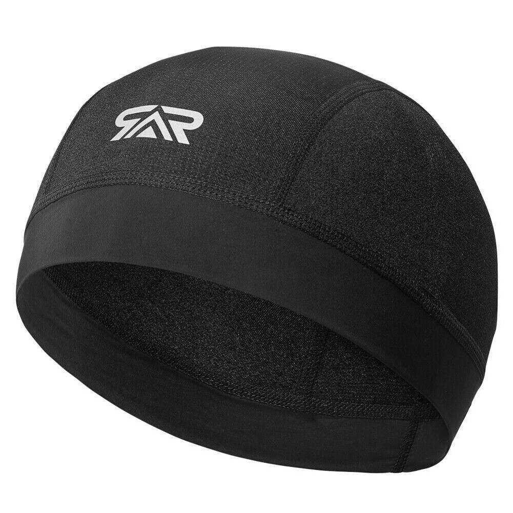 1/2 Sweat Wicking Skull Cap Cooling Helmet Liner Beanie Hats for Cycling Workout
