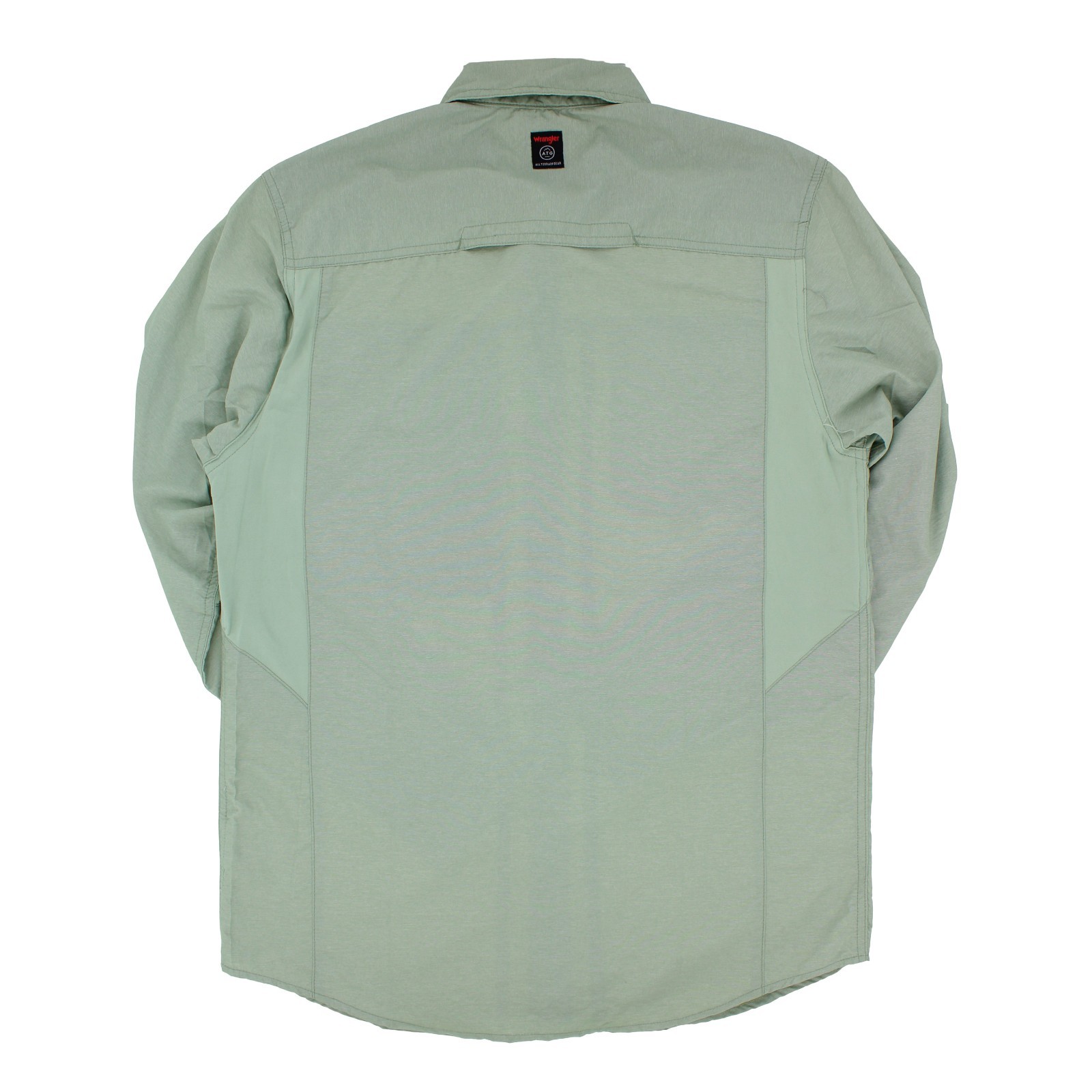 Wrangler ATG Men’s Long Sleeve Button Up Shirt, Three Front Pockets