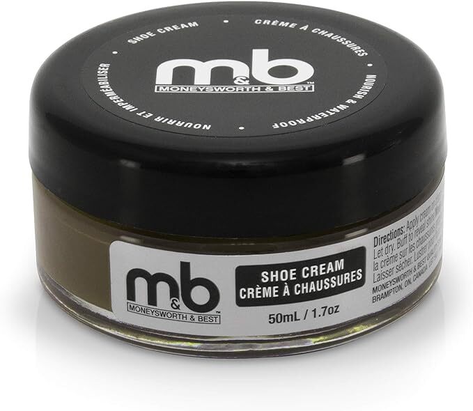 Moneysworth Best Boot & Shoe Cream Polish – 1.7 oz 50 ml (All Colors )