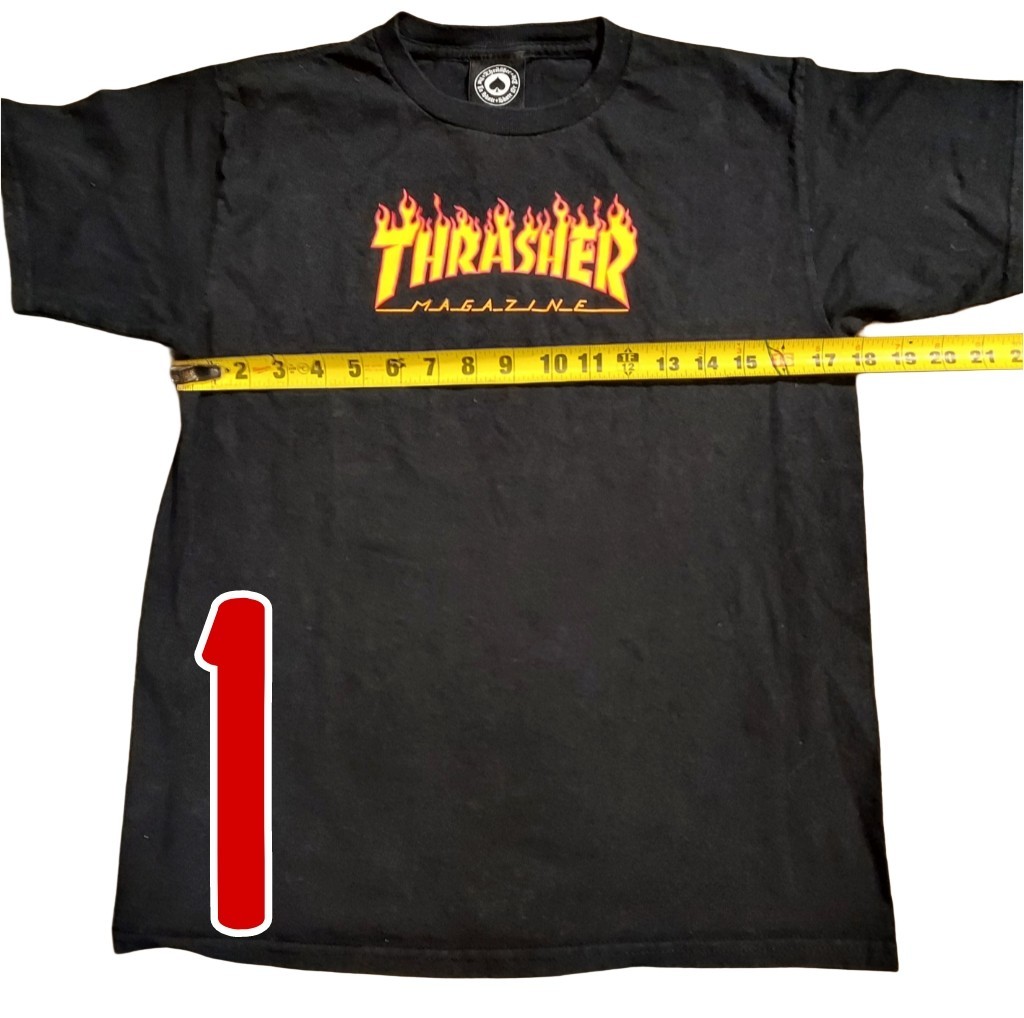 Lot of 3 Men’s Small Skate T-Shirts Thrasher Flame VANS NEFF Garfield Bundle S