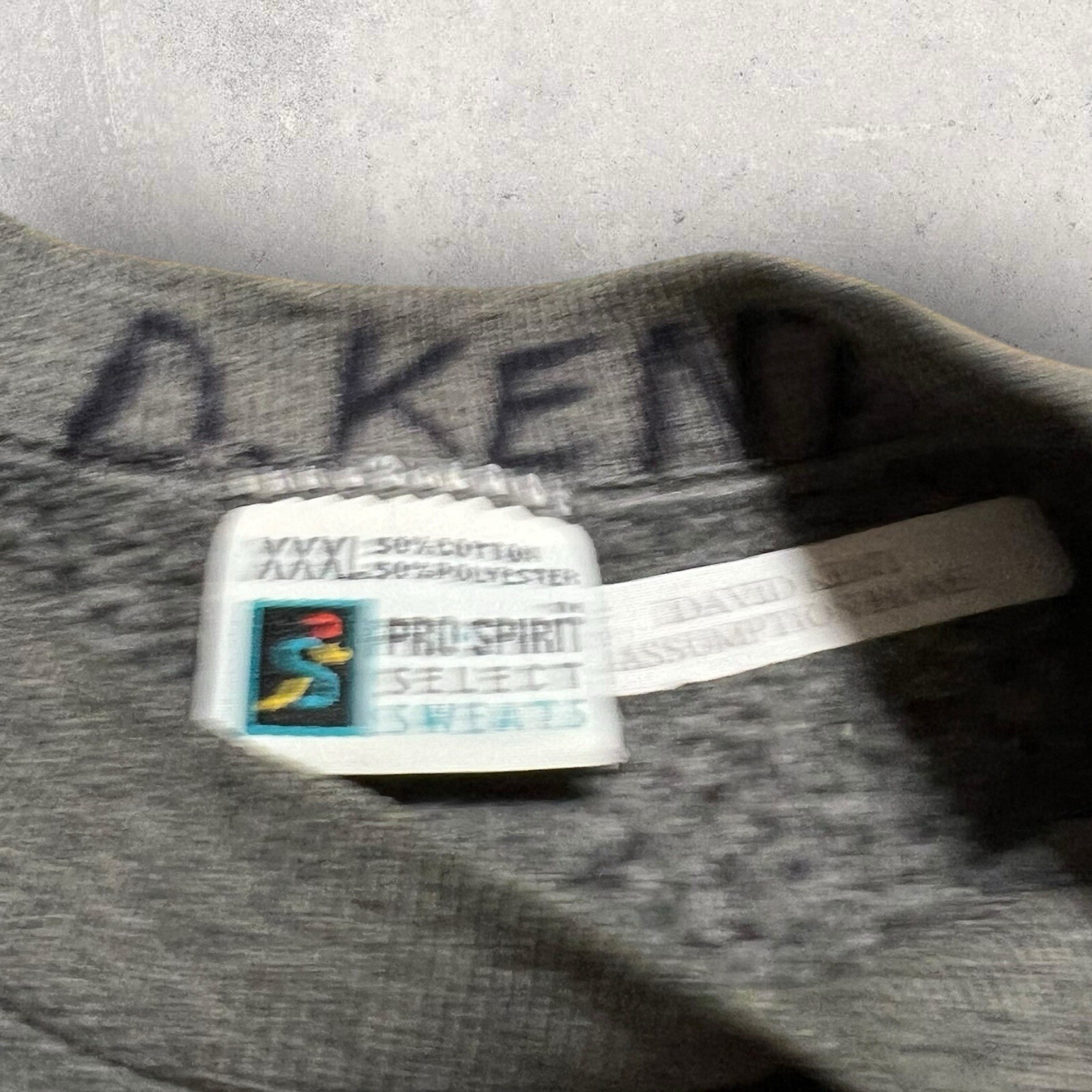 Vintage 90s Streetwear Mens XXXL Faded Blank Heavyweight Crewneck Sweatshirt Y2K
