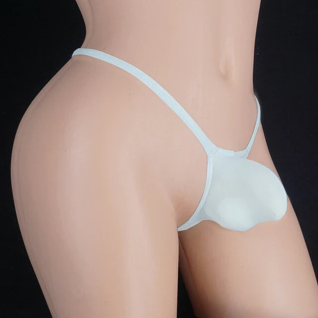 USA SELLER SEXY MENS K403 GRAPE SMUGGLERS MICRO (S/M 28-34) THONG-WHITE
