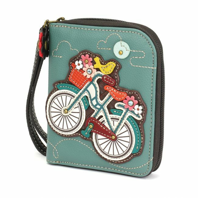 Chala – Bicycle – Zip-Around Wallet – 839BYC4
