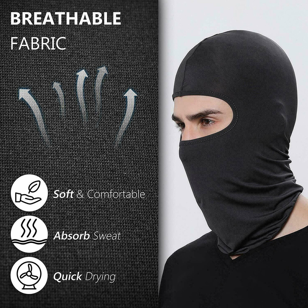 Balaclava Full Face Mask UV Protection Ski Sun Hood Tactical Masks for Men Women