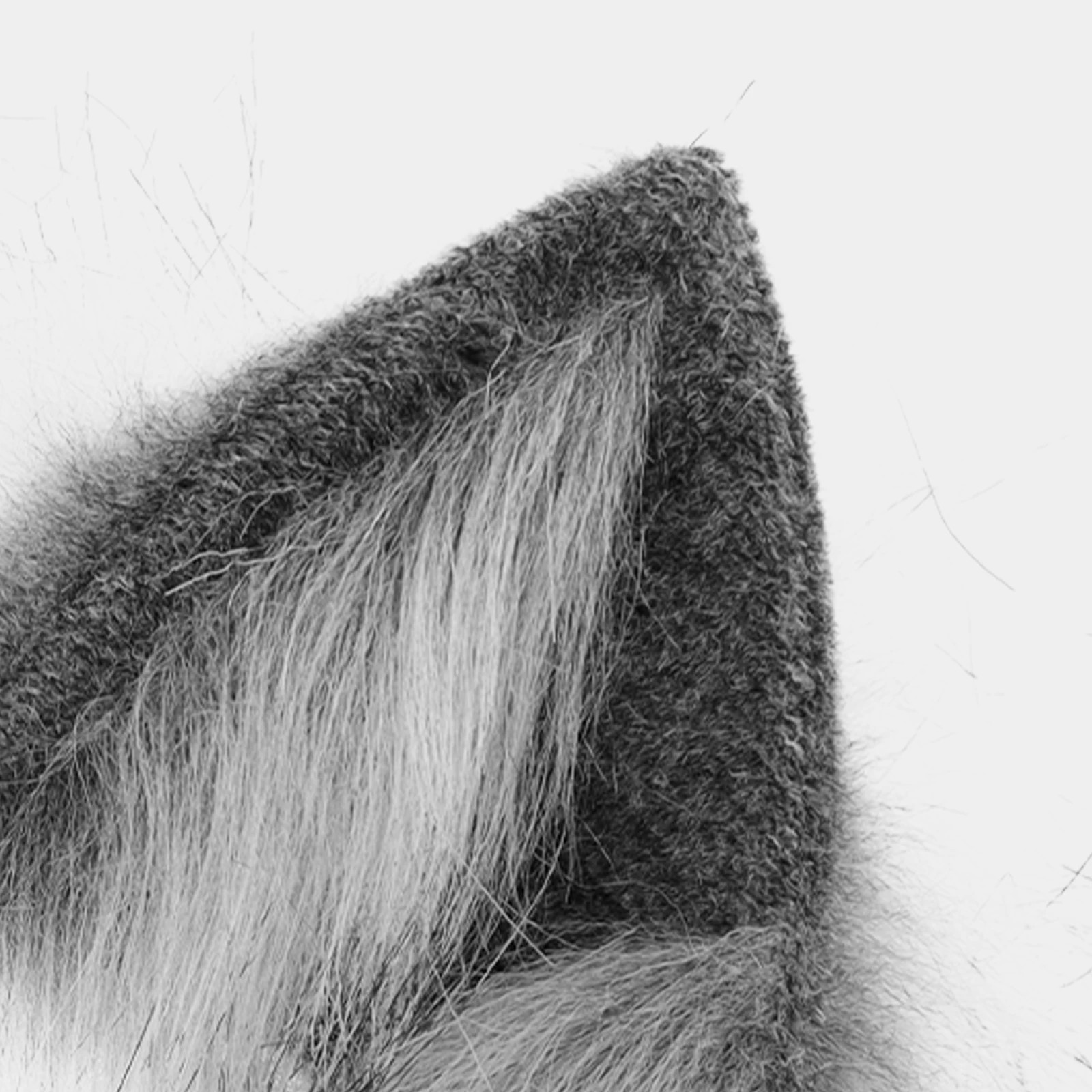 Handmade Faux Fur Animal Ears Headband Furry Cat Fox Ear Hairhoop Headwear