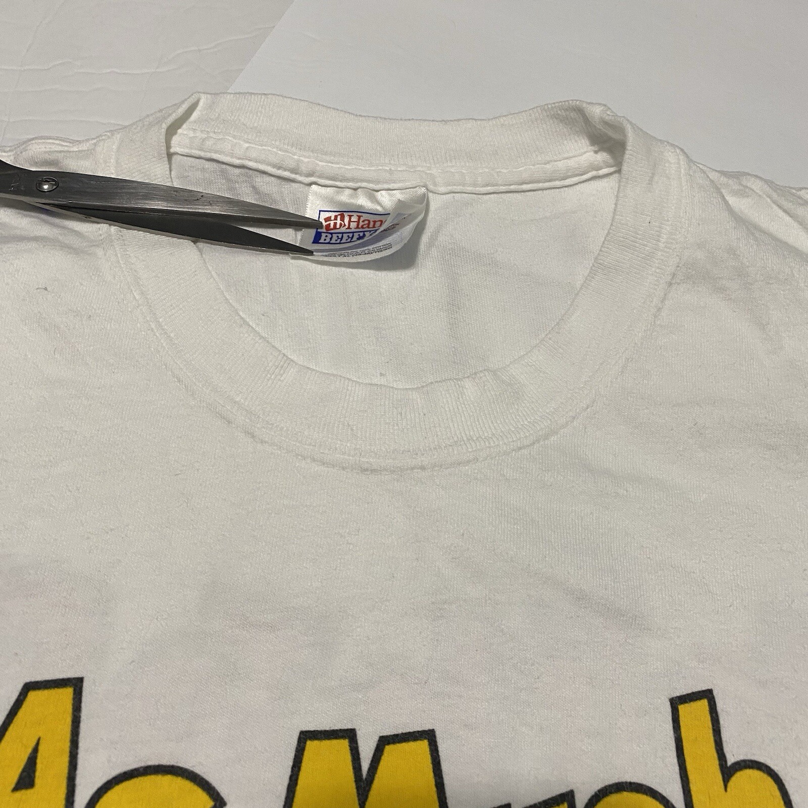 Jiffy Pop Shirt As Much Fun To Make Promo Size XL 2 Sided HAS HOLE & SHOWS AGING