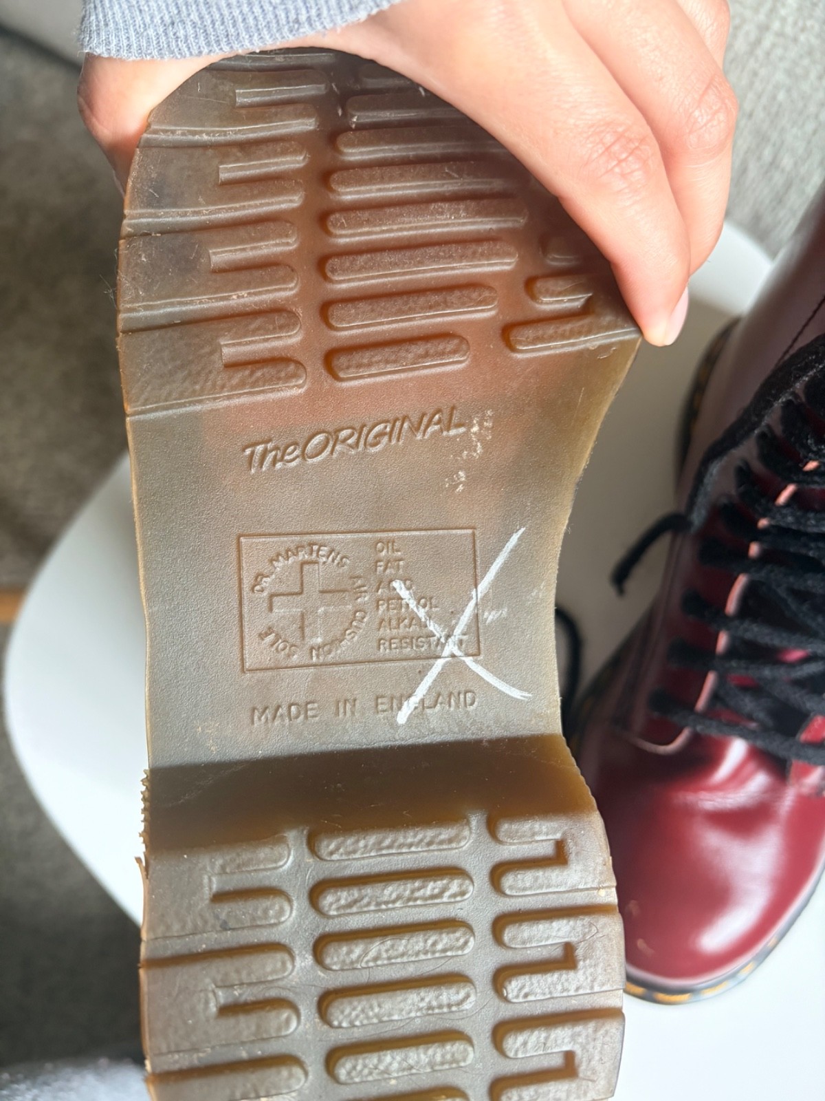 Dr. Martens Made In England Vintage 1460 Boot