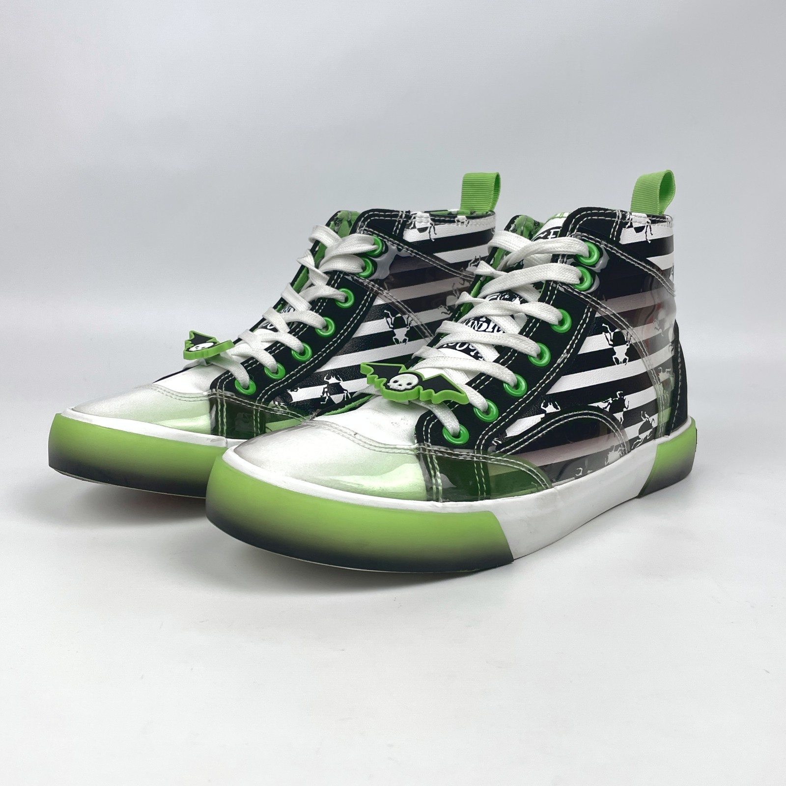 Beetlejuice GroundUp High Top Sneakers Shoes Women’s It’s Show Time Sz 6 1/2