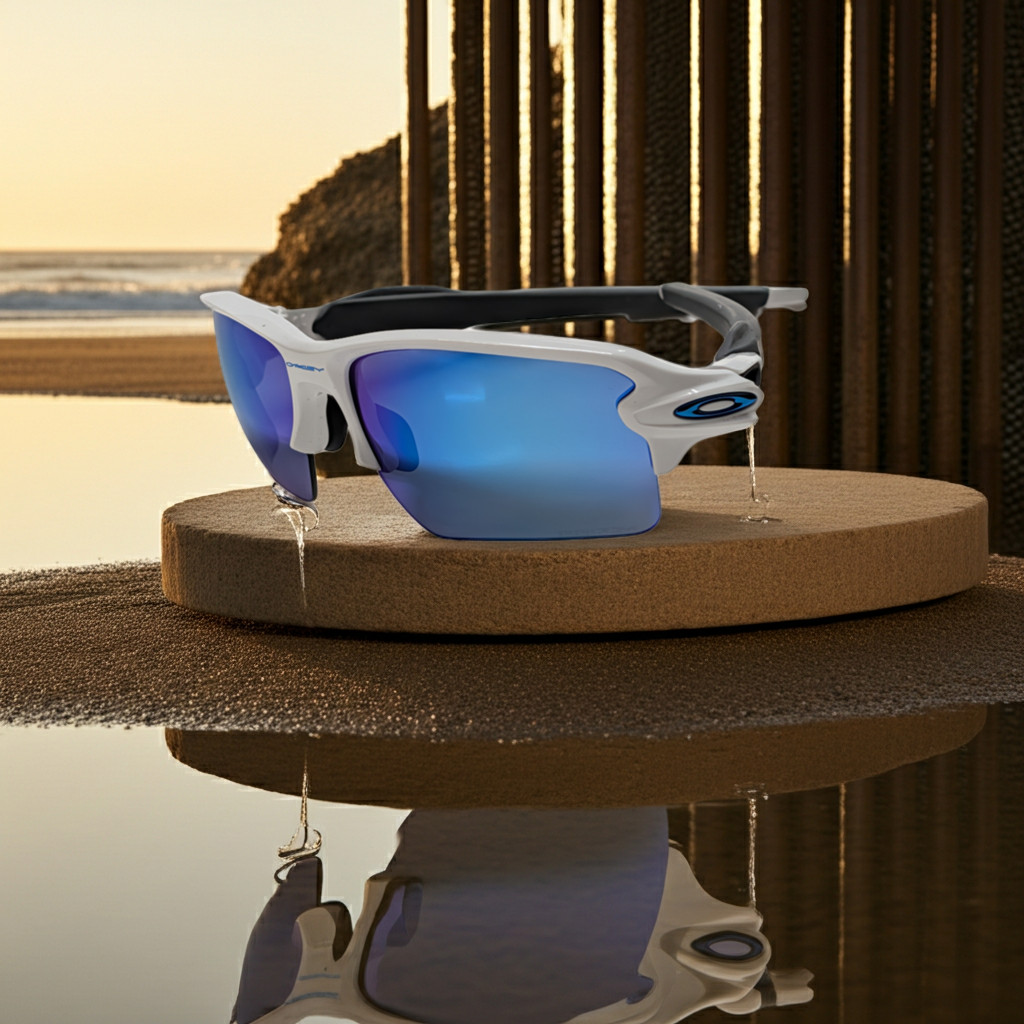 Oakley Flak 2.0 XXL polished white prizm sapphire