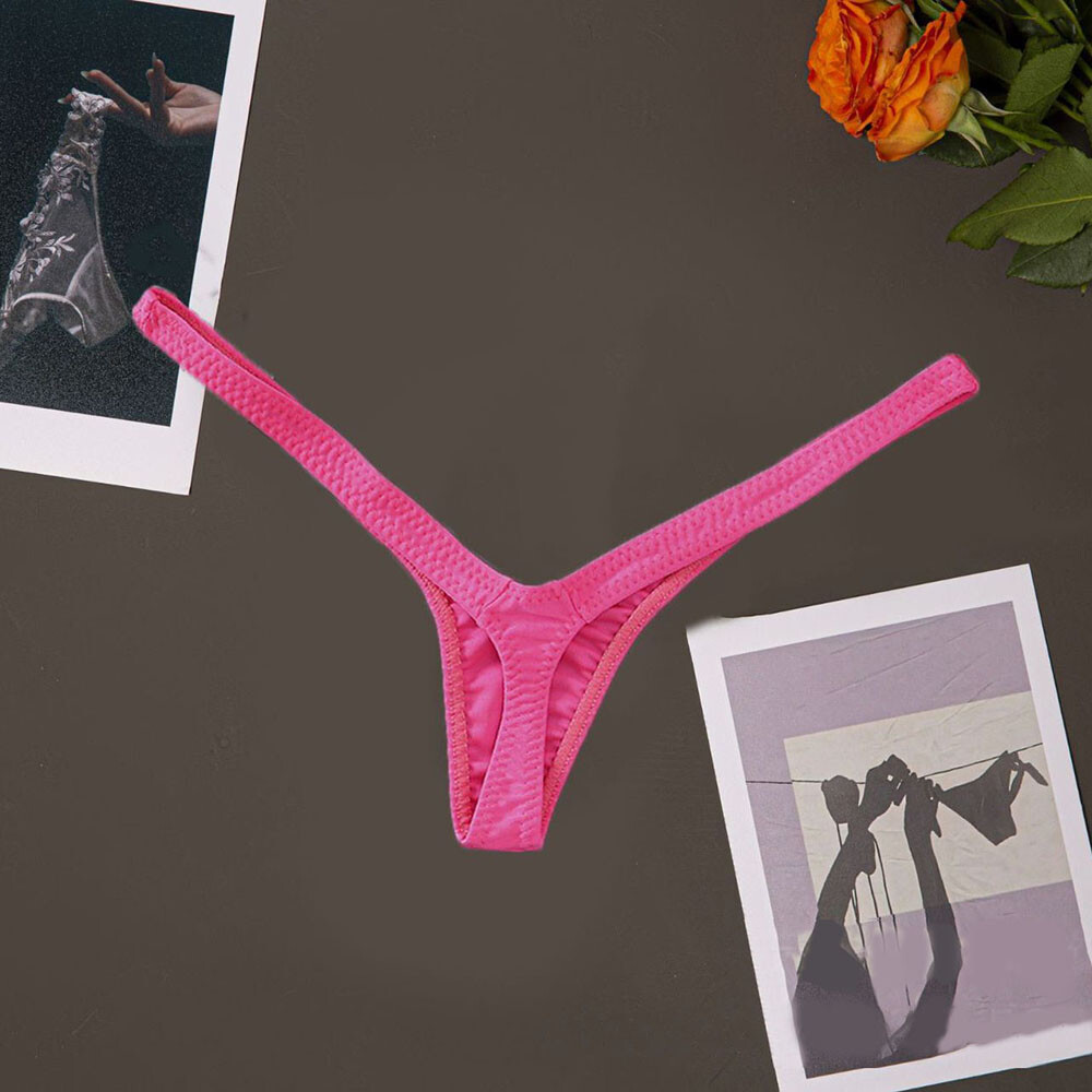 Women’s Sexy Lingerie Underwear Mini T-back Micro G-string Thongs Briefs Panties