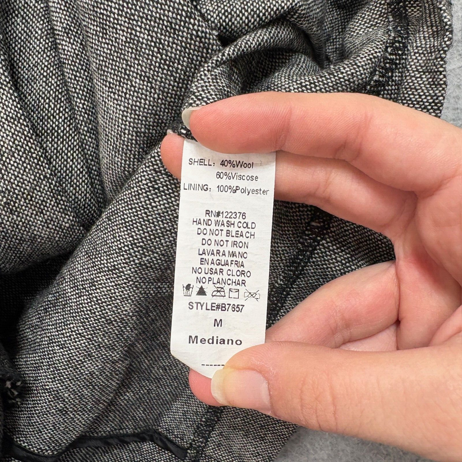 Mustard Seed Vest Woman Medium Gray Moto Minimalist Capsule Academia Heritage