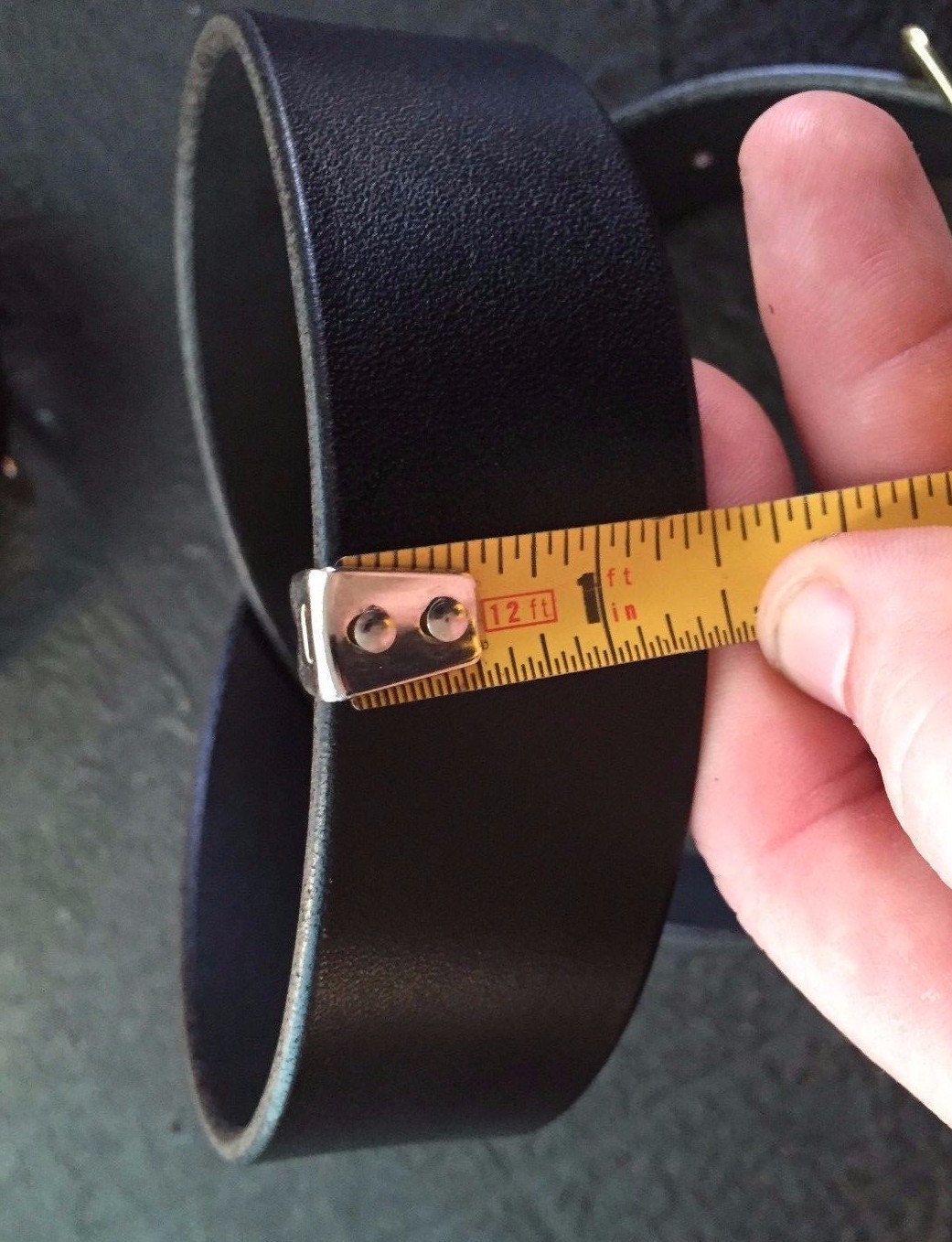 1 1/2″ HEAVY REAL LEATHER WORK GUN CCW HOLSTER DRESS BELT-AMISH HANDMADE-1.5