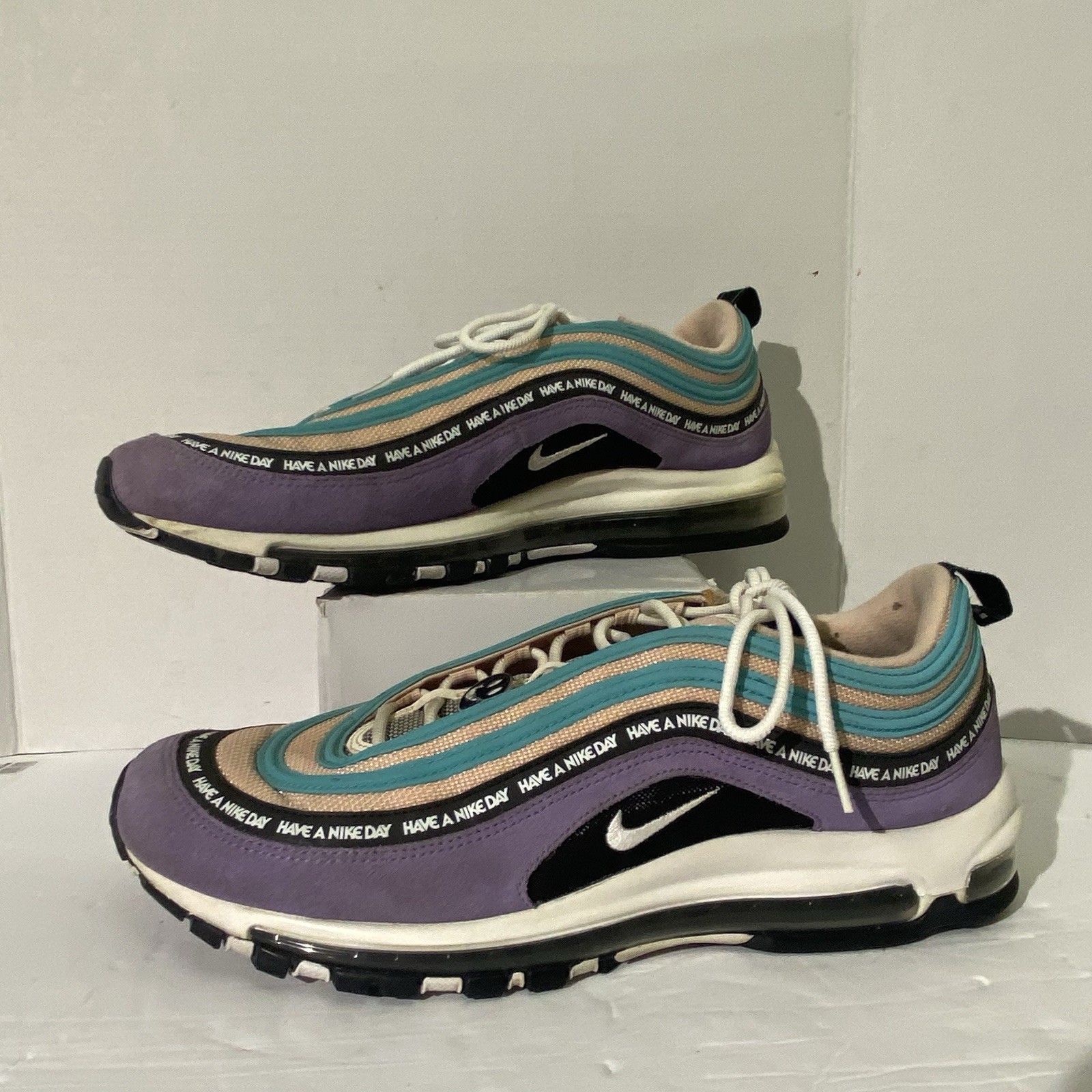 Nike Air Max 97 Have a Nike Day Space Purple BQ9130-500 Men’s Size 14 Rare