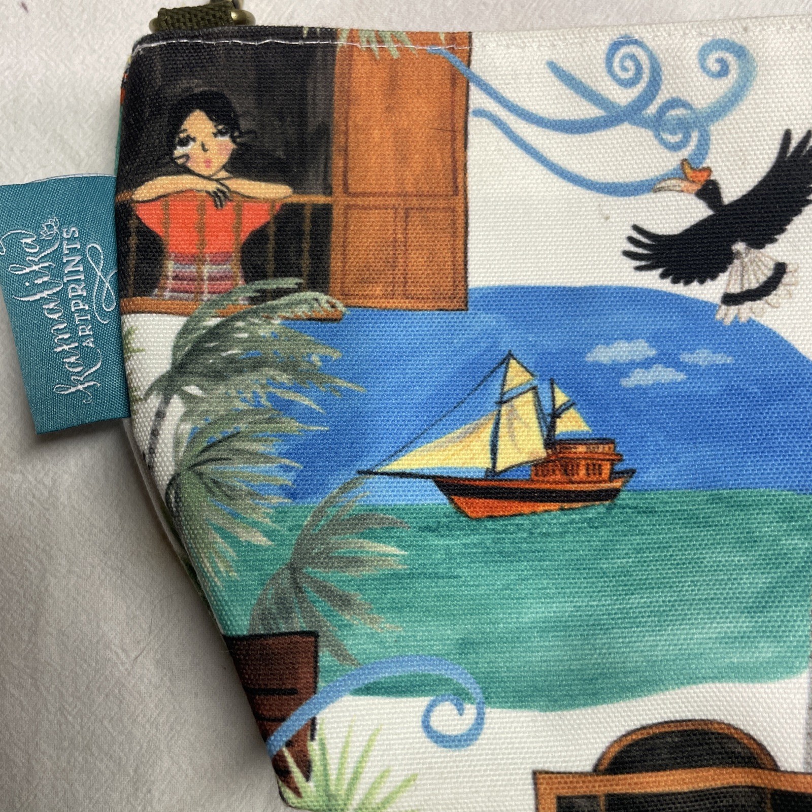 Kamalika Artprints Small Purse. New Without Tags