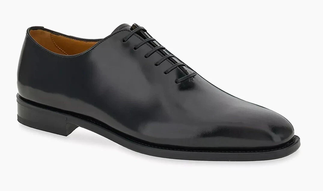 Salvatore Ferragamo Mens New In Box Geoffrey Black Leather Loafers many sizes!