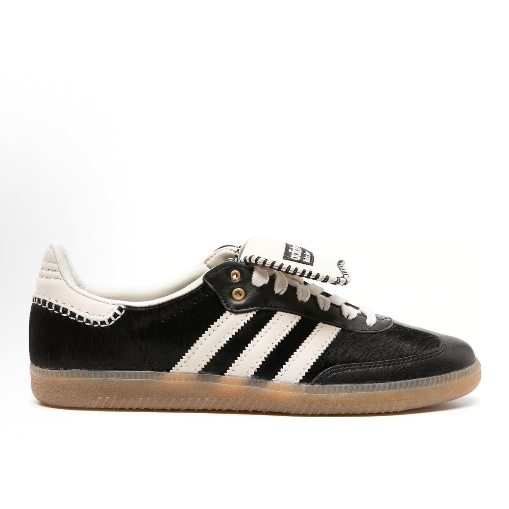 WALES BONNER x adidas originals Black Samba Pony Tonal for US Unisex Adults Size