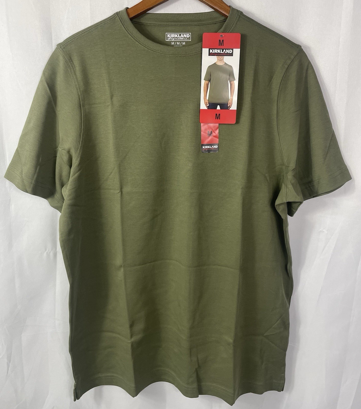 Kirkland Signature Men’s 100% Pima Tee Pick Your Size & Color NWT
