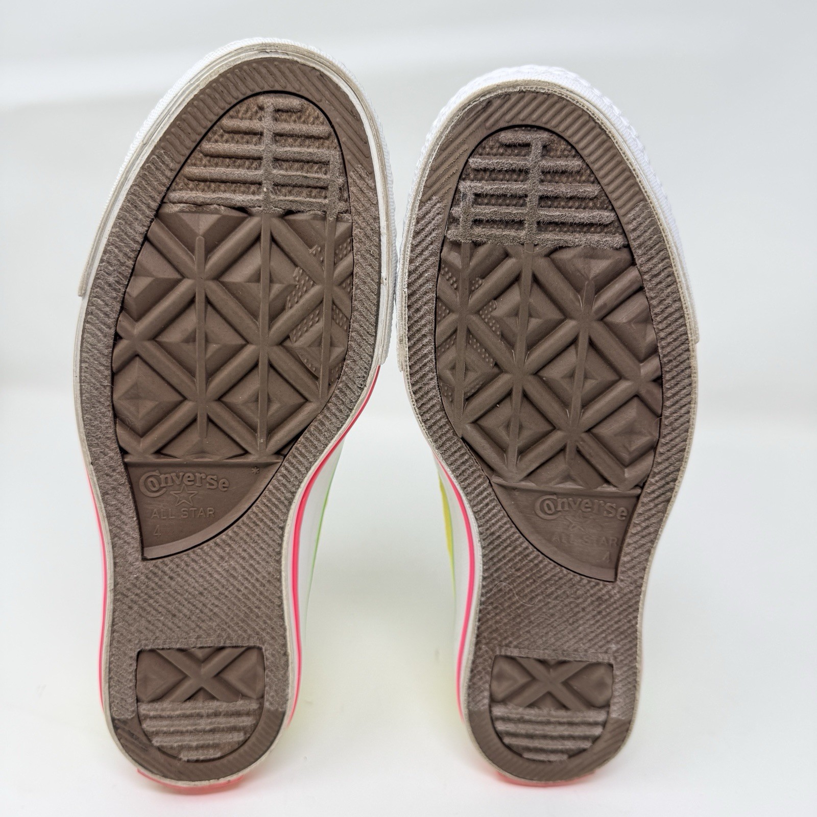 Converse Chuck Taylor All-Star Double Tongue Neon Sneakers Unisex Men 4 Women 6