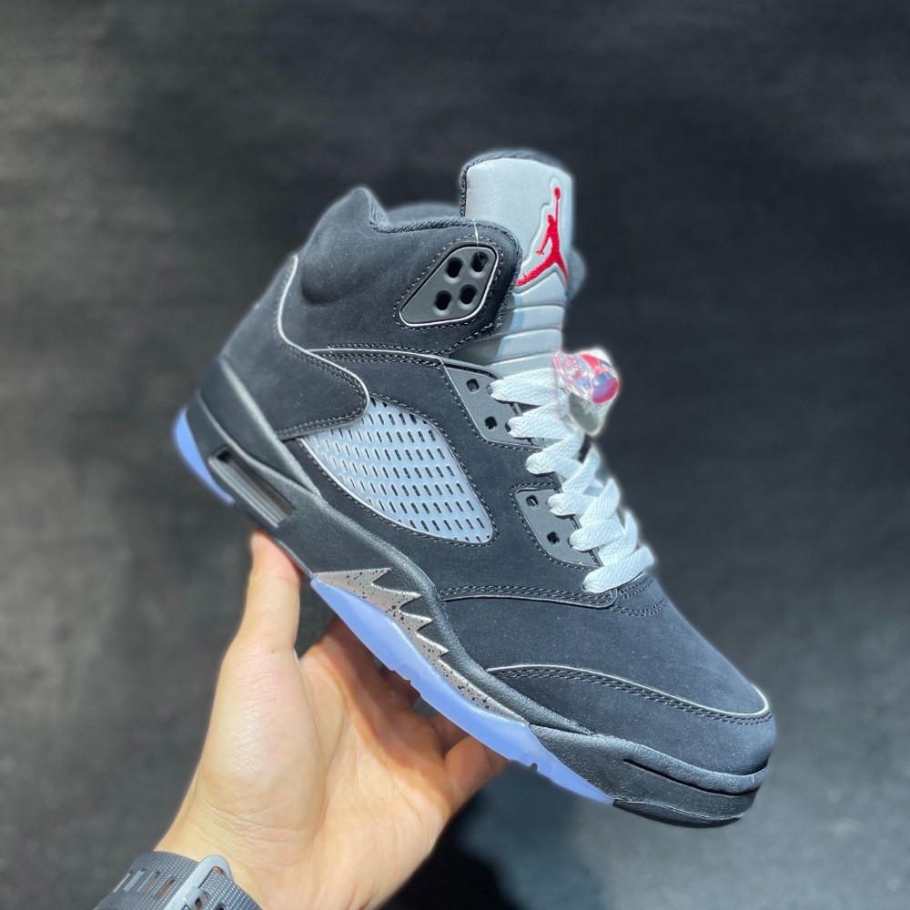 HF3975-001 AJ 5 Retro OG Black Metallic Reimagined Men’s