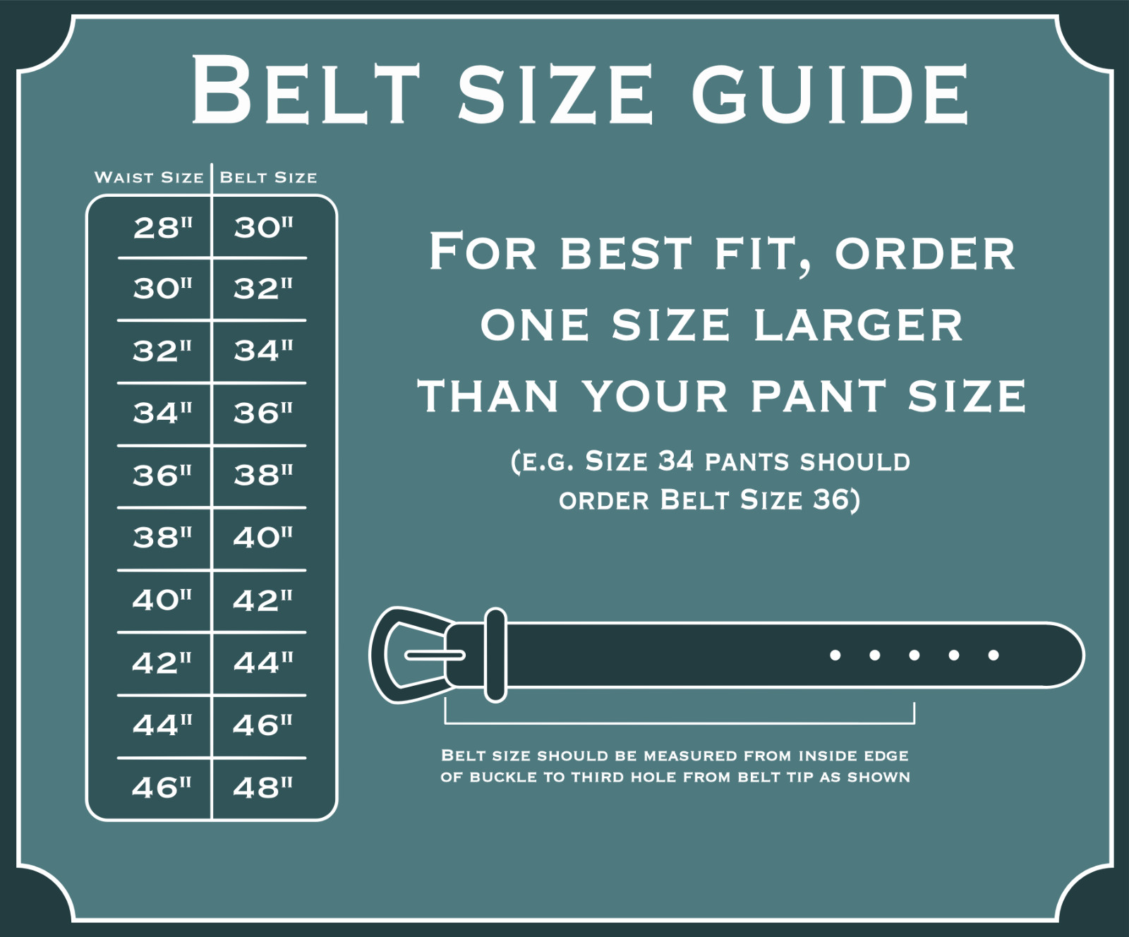 Western Belt Handmade Men’s Full Grain Leather With Buckle Tolled Cowboy Belt