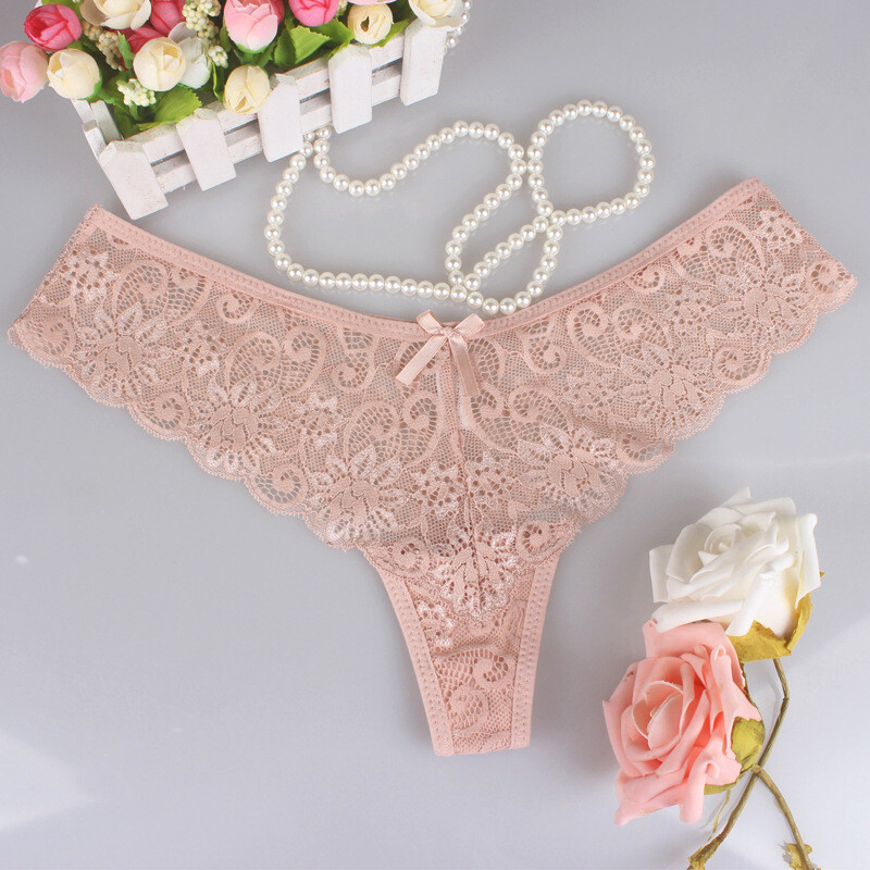 6 Packs Lot Womens Sexy Lace Panties Thongs G-String Briefs Lingeries Underwear