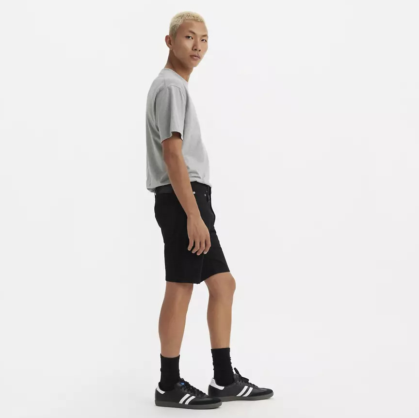LEVI’S 412 Slim 9″ Men’s Shorts. Steel Black – Black