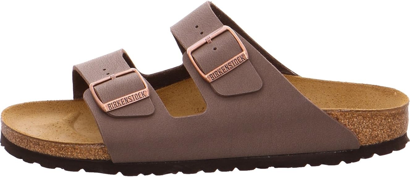 BIRKENSTOCK WOMEN’S ARIZONA SLIDE – SIZE: MEN 4 WOMEN 6 – MOCCA