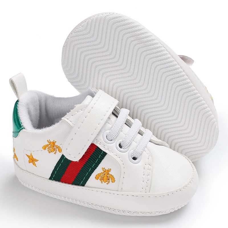Baby Infant Classic Canvas Baby Shoes Boy Girl Soft Sole Size 1 & 3(0-18 Months)