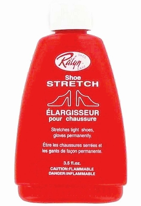 RALYN SHOE & BOOT STRETCHer Liquid sTReTcH Leather Glove suede fabric RED BOTTLE