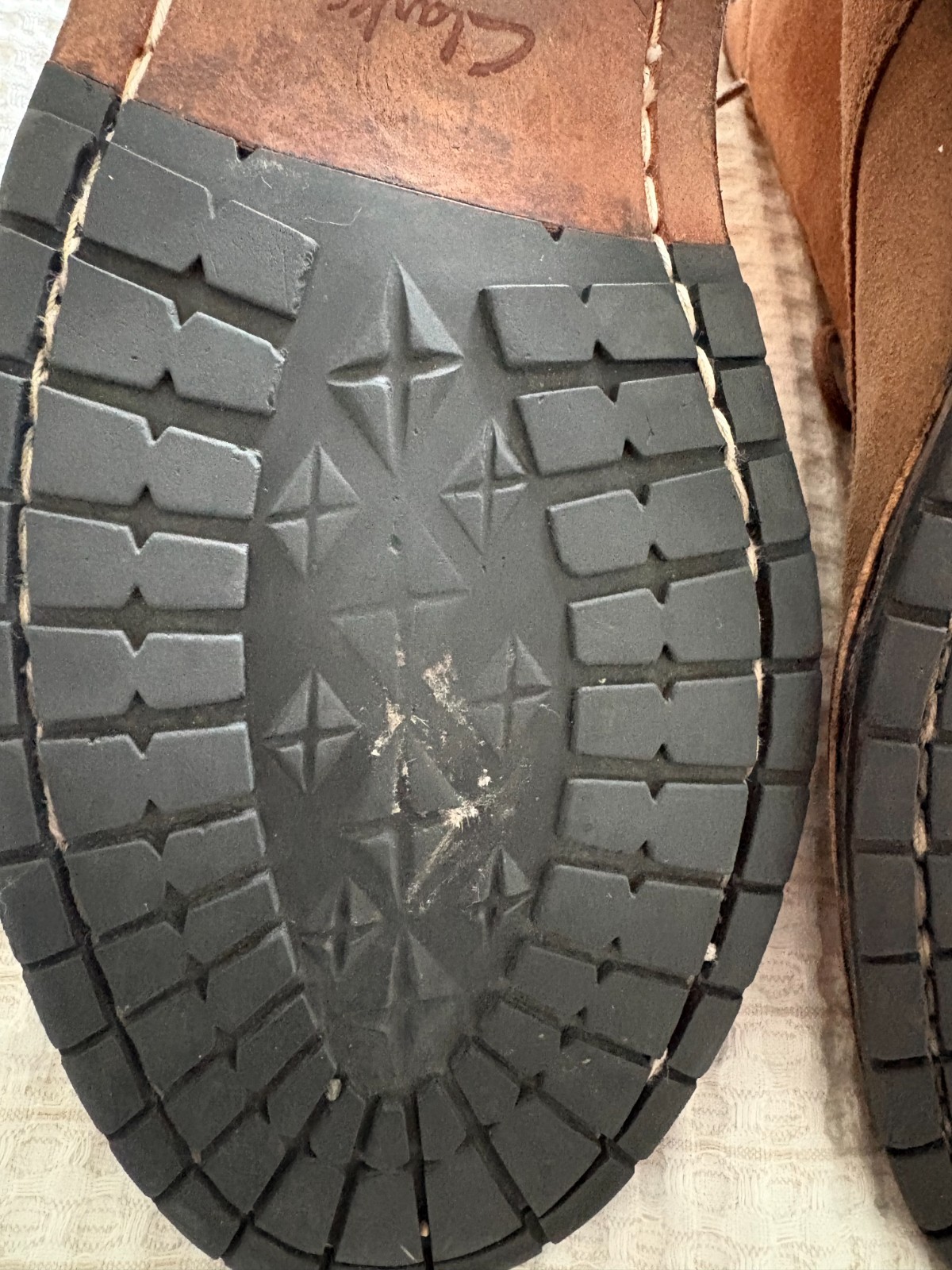Mens Clarks boots size 9