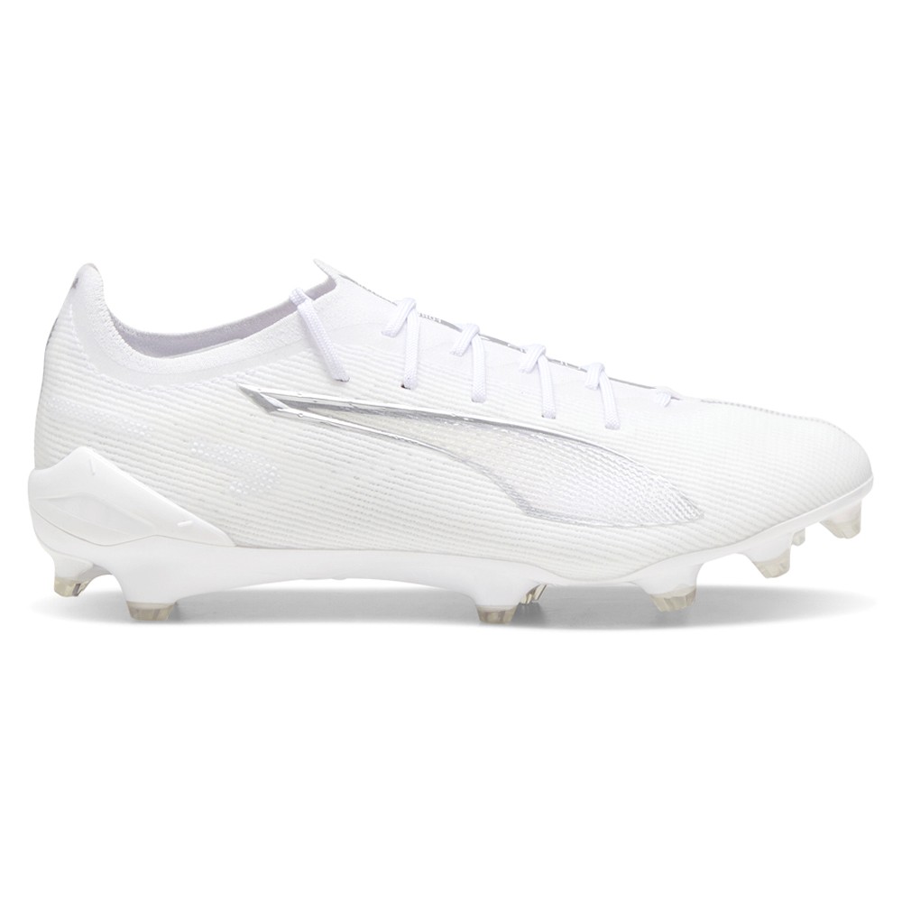 PUMA Ultra 5 Ultimate Firm Ground Soccer Cleats Mens White Sneakers Athletic Sho